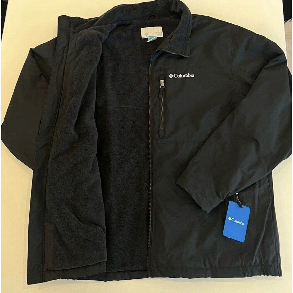 NEW Columbia Men's Northern Utilizer Jacket Black Size XXL - Picture 8 of 10